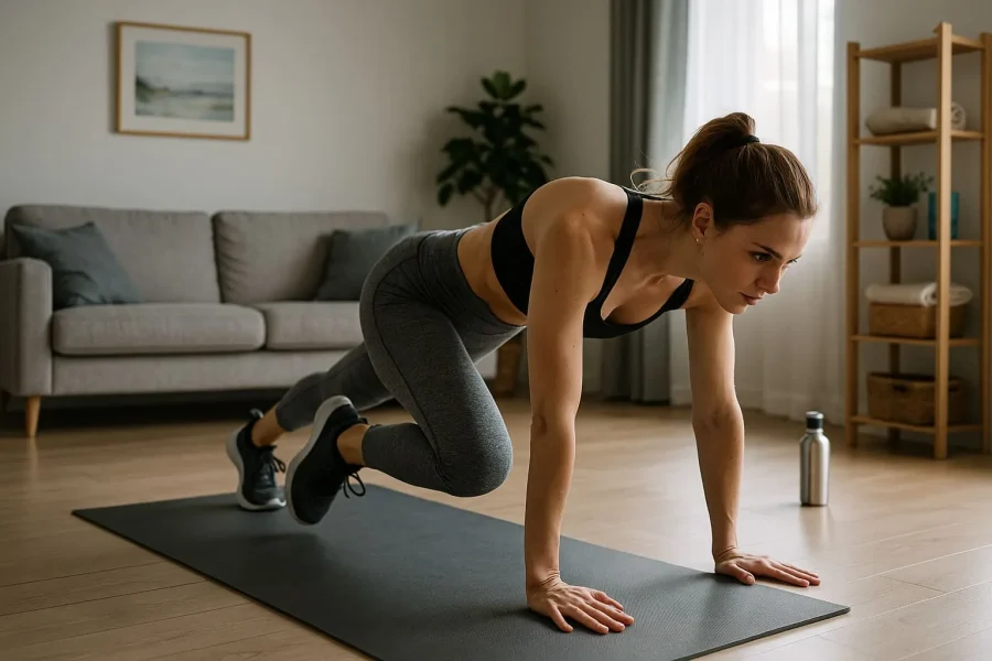 Bodyweight HIIT at Home: Short Sessions for Busy People