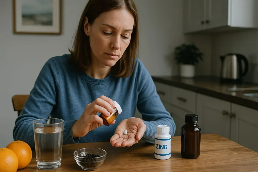 Boosting Immunity: Vitamin C, Zinc, and Elderberry