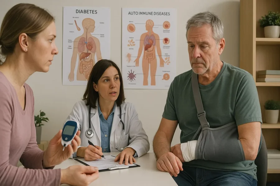 Causes: Diabetes, Injury, and Autoimmune Disorders