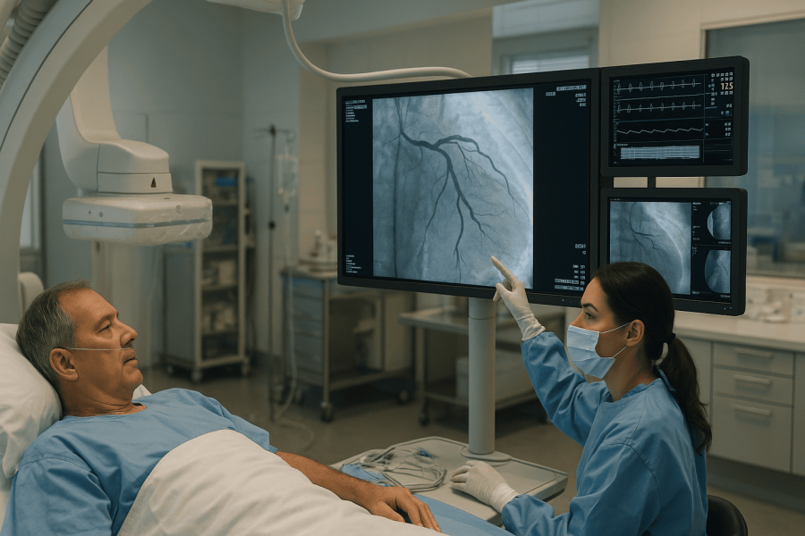 Coronary Angiography and Diagnostic Methods