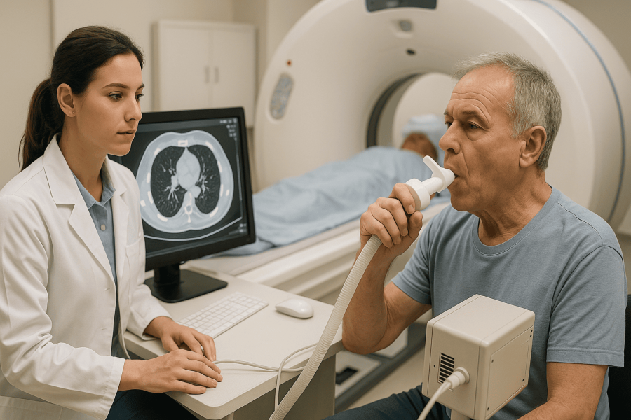 Diagnostic Tools: HRCT and Pulmonary Function Tests