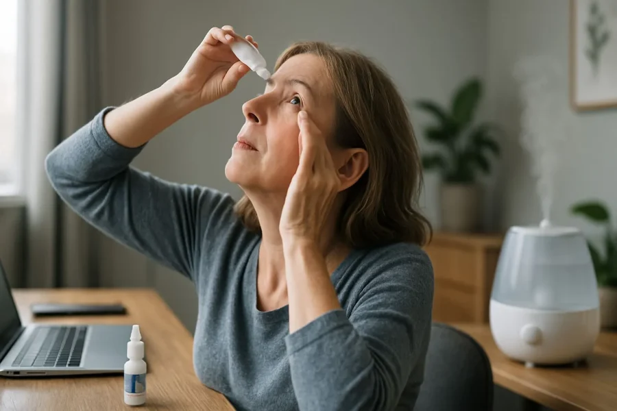 Dry Eyes: Artificial Tears, Blinking Exercises, and Humidifiers
