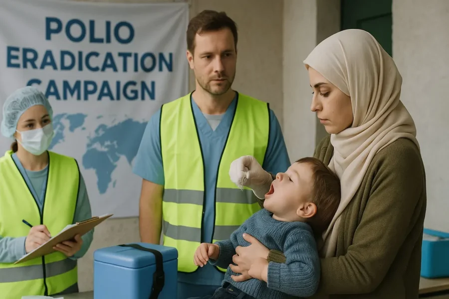 Global Polio Eradication Initiative: Milestones and Challenges