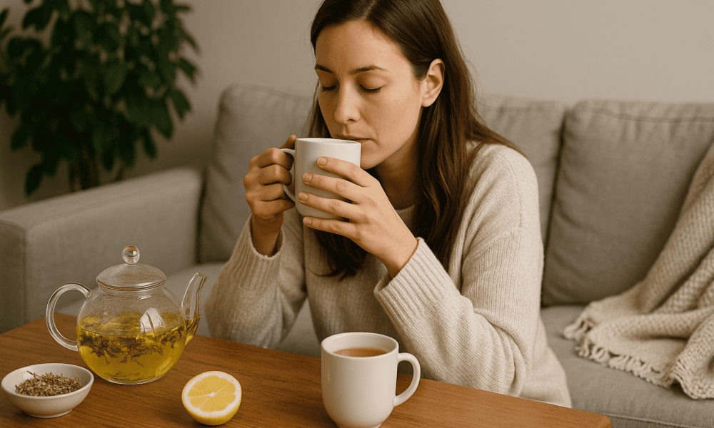 Herbal Teas and Warm Liquids: Soothing Options