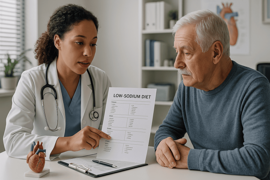 Low-Sodium Diet Plans for CHF Patients
