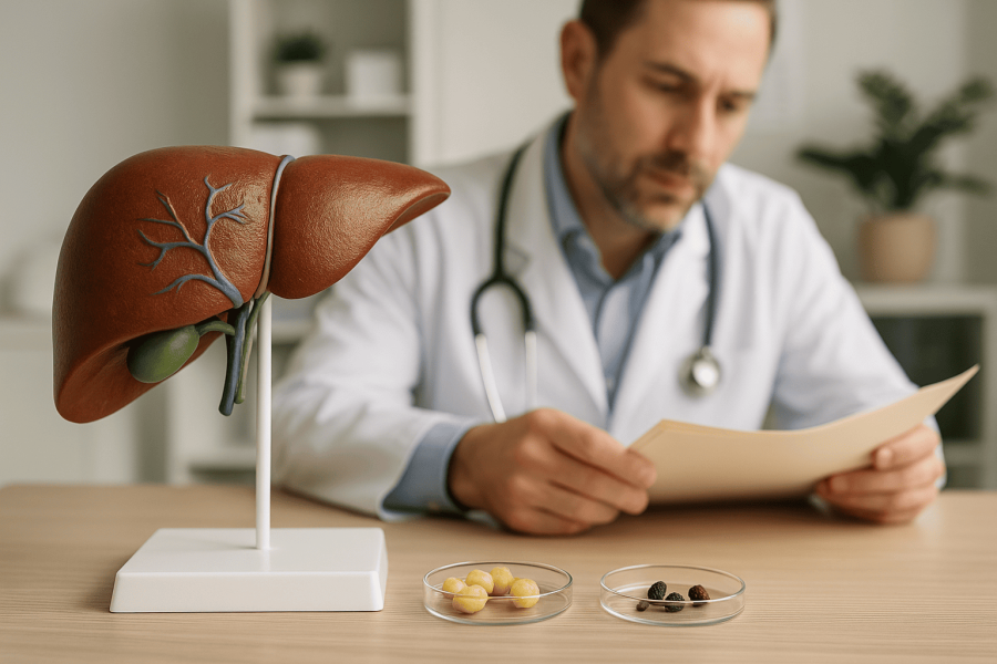 Types of Gallstones: Cholesterol vs. Pigment