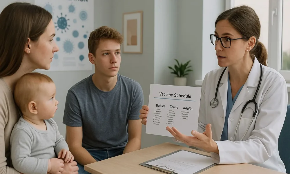 Vaccine Schedules: Babies, Teens, and Adults